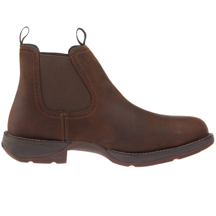 Durango Boots Men's Red Dirt Rebel Chelsea Steel Toe Work Boot