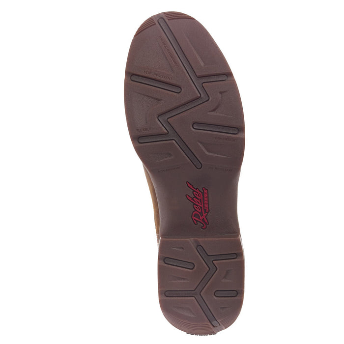 Durango Boots Men's Red Dirt Rebel Chelsea Steel Toe Work Boot