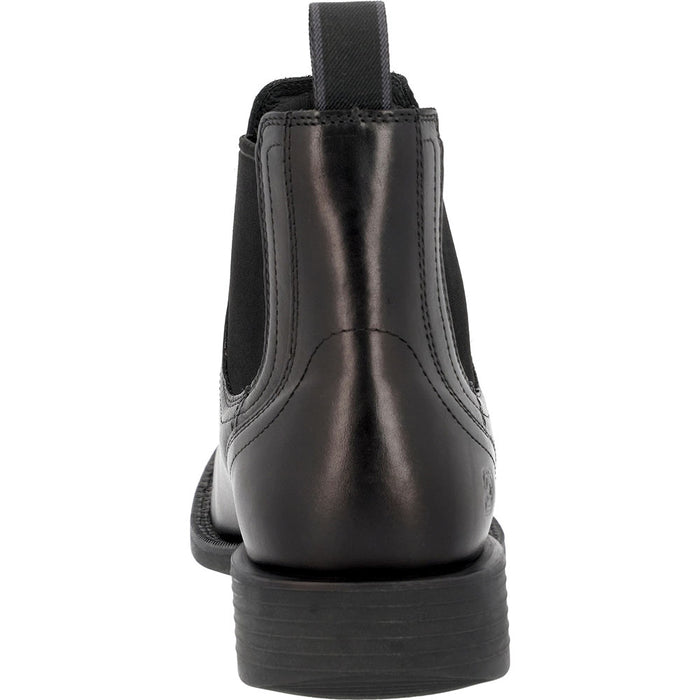 Durango Boots Men's Shyloh 5 1/2In Black Square Toe Chelsea Boot