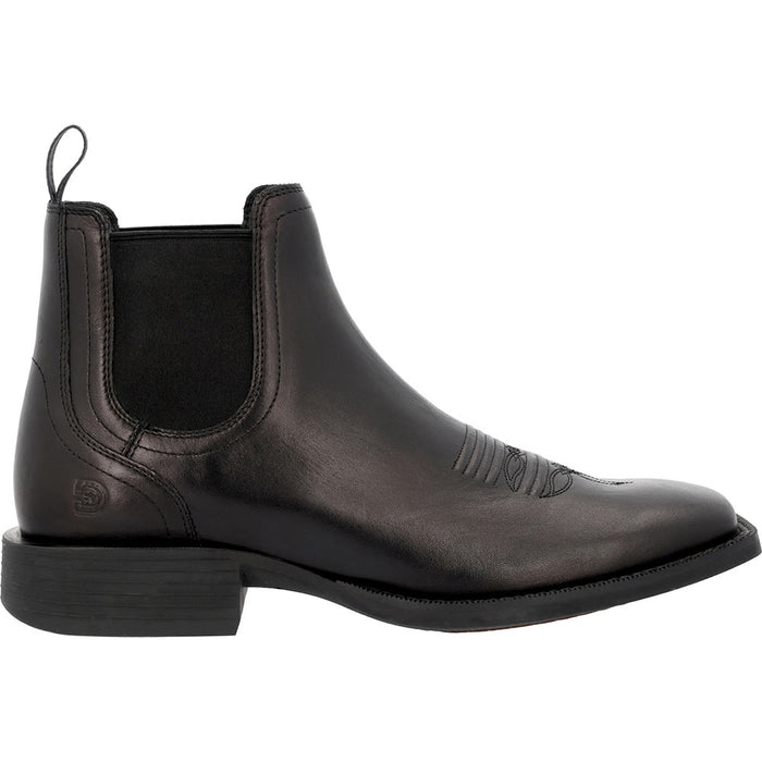 Durango Boots Men's Shyloh 5 1/2In Black Square Toe Chelsea Boot