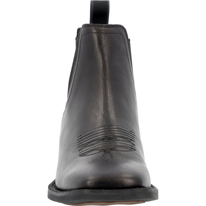 Durango Boots Men's Shyloh 5 1/2In Black Square Toe Chelsea Boot