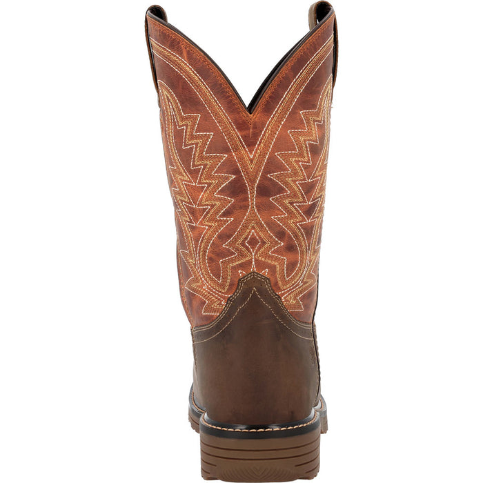 Durango Boots Men's Workhorse 11In Top Square Steel Toe Work Boot