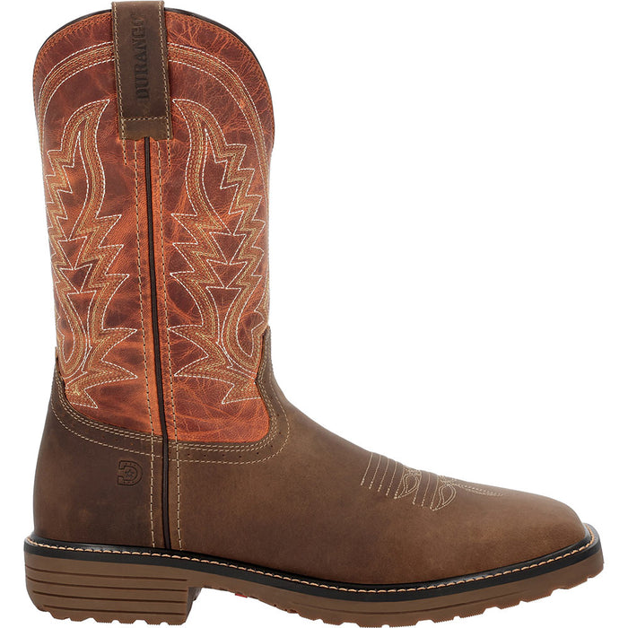 Durango Boots Men's Workhorse 11In Top Square Steel Toe Work Boot