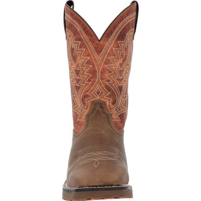 Durango Boots Men's Workhorse 11In Top Square Steel Toe Work Boot