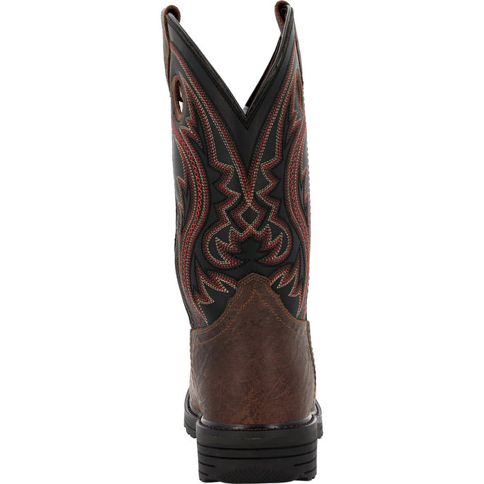 Durango Boots Men's Workhorse 11In Square Steel Toe Work Boot
