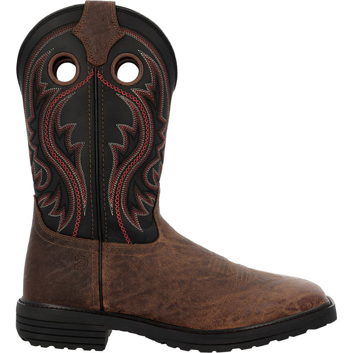 Durango Boots Men's Workhorse 11In Square Steel Toe Work Boot