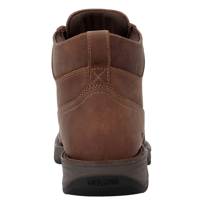Durango Boots Men's Red Dirt Rebel Ultra-Lite Mustang Brown 5 1/2in Lacer Chukka Boot