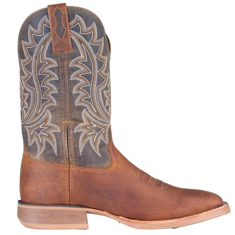 Durango Boots Men's Rebel Pro Aztec Brown Vamp 12in Olive Top
