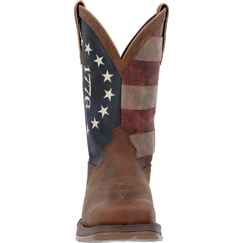 Durango Boots Men's Rebel American 250th Briar Pitstop Vamp 11in Top