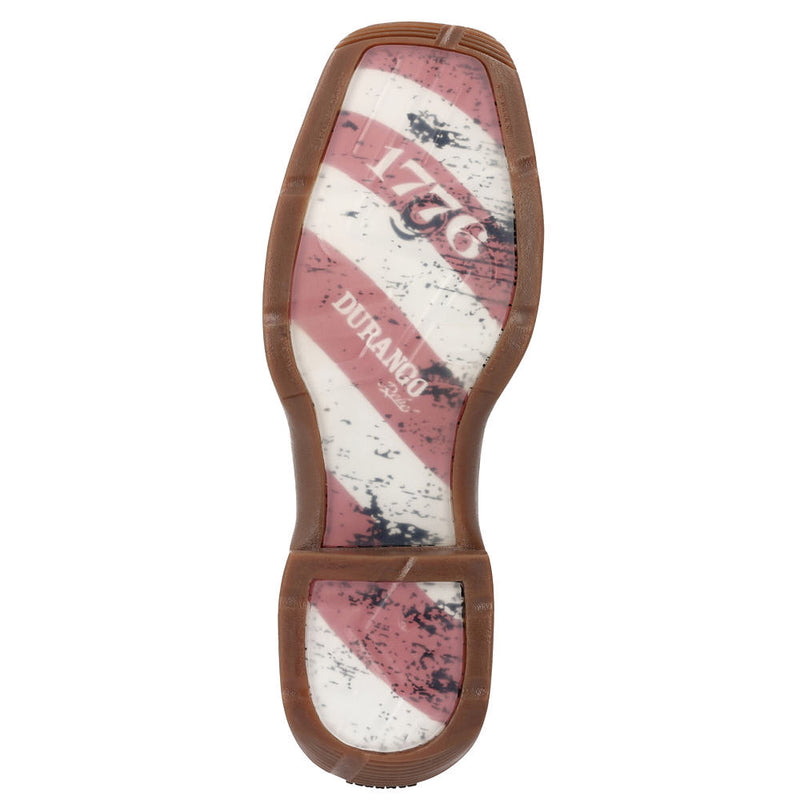 Durango Boots Men's Rebel American 250th Briar Pitstop Vamp 11in Top