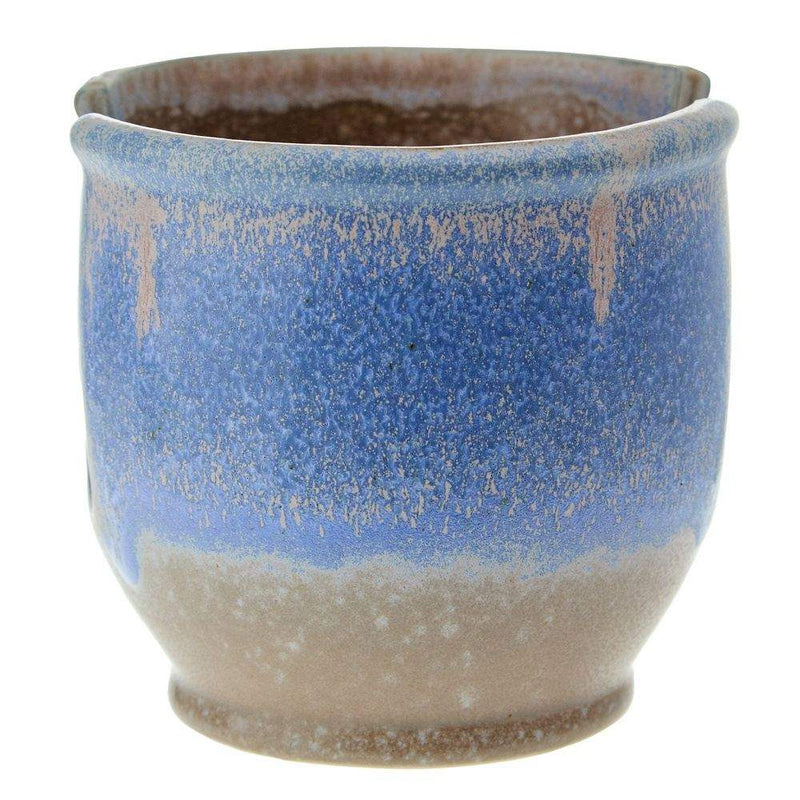 Creative Co-Op Blue Glaze Sponge Holder