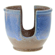 Creative Co-Op Blue Glaze Sponge Holder
