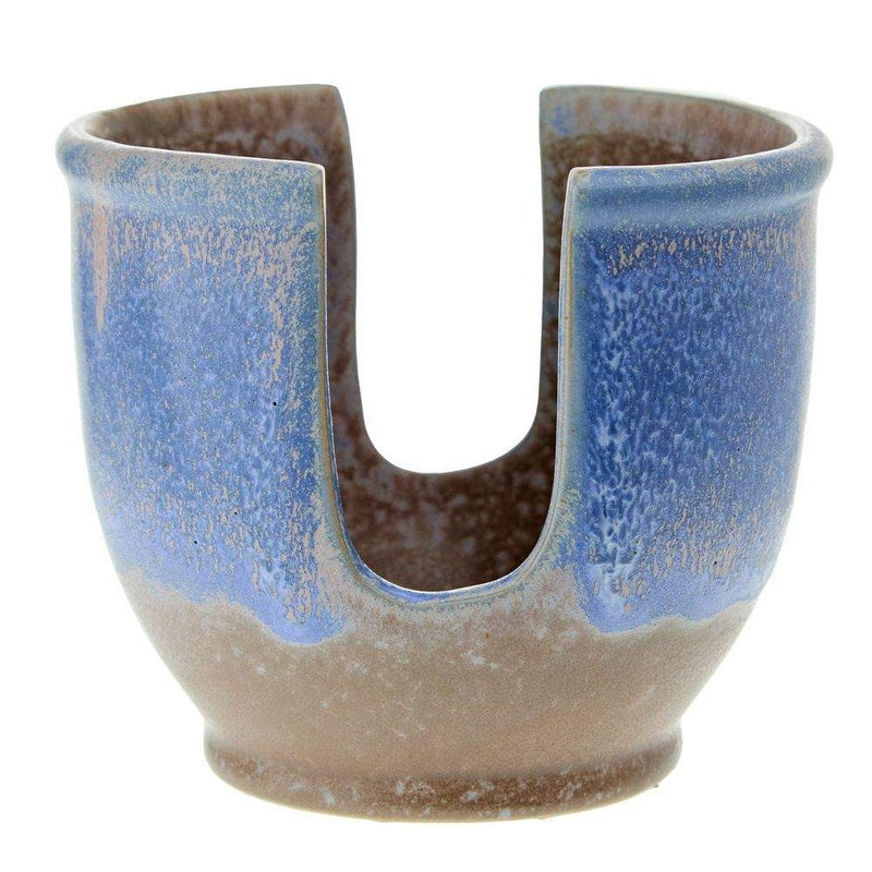 Creative Co-Op Blue Glaze Sponge Holder