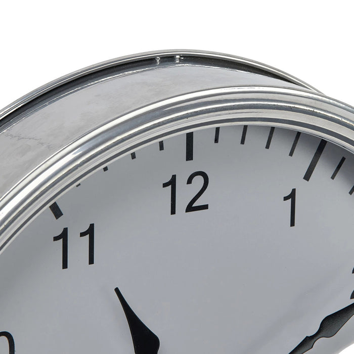 Creative Co-Op Metal Wall Clock Antique Finish