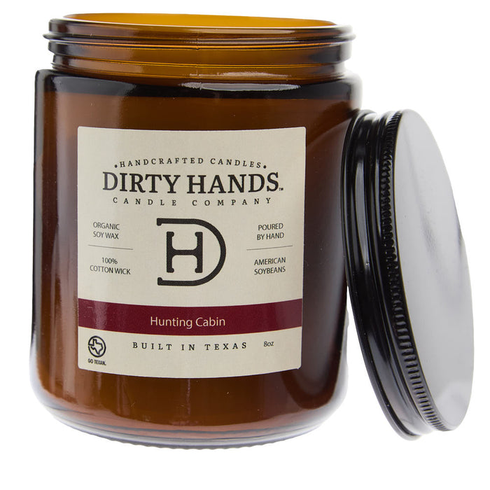 Dirty Hands Candle Company 8oz Hunting Cabin Candle