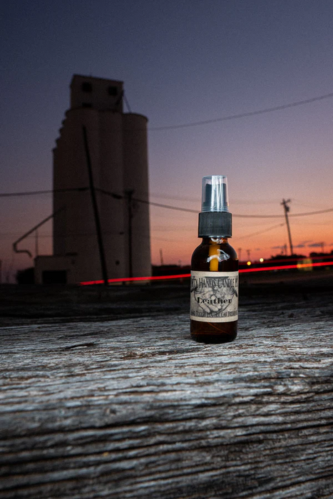 Dirty Hands Candle Company Leather Refresh Spray
