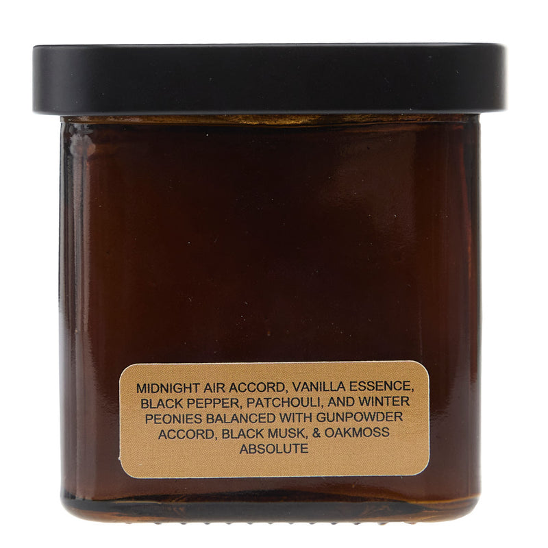 Dirty Hands Candle Company Gunpowder Square Candle