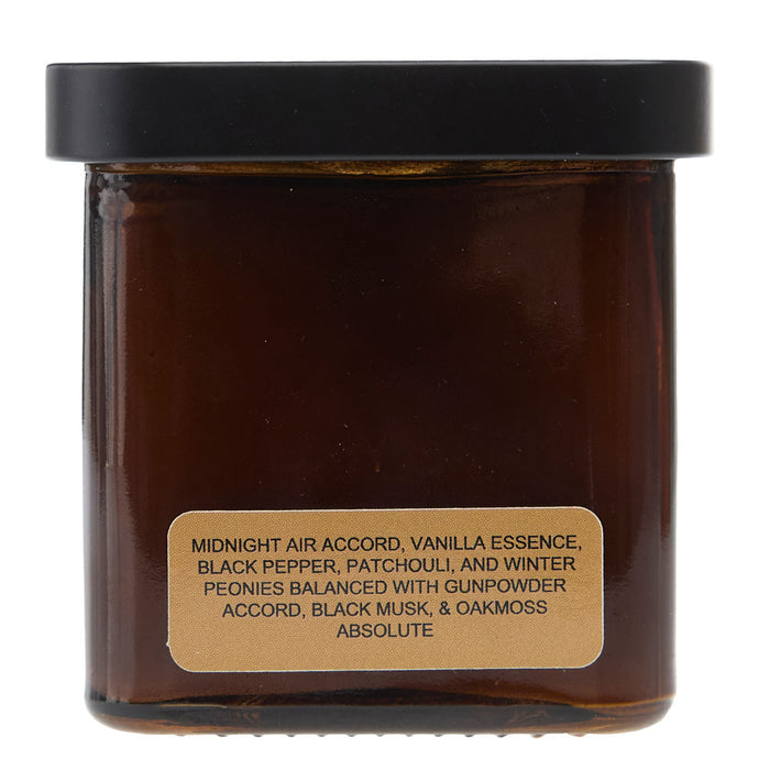 Dirty Hands Candle Company Gunpowder Square Candle