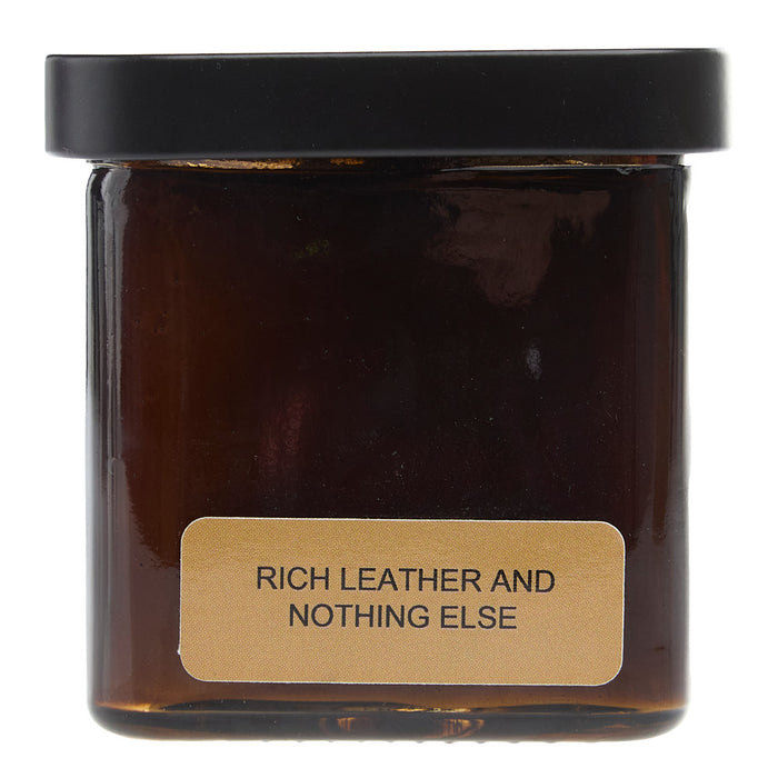 Dirty Hands Candle Company Leather Square Candle