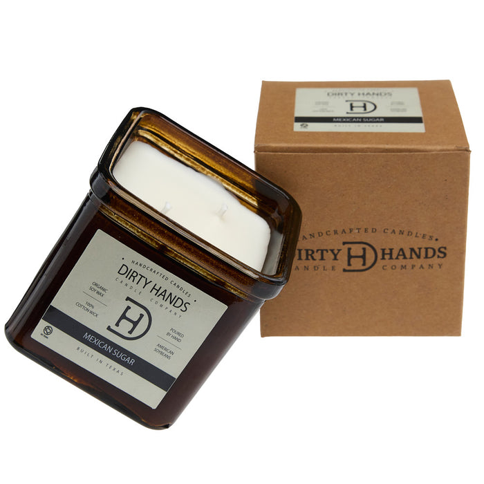 Dirty Hands Candle Company Mexican Sugar Square Candle
