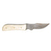 Western Fashion Damascus Mini Bone Handle Knife w/Sheath