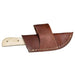 Western Fashion Damascus Mini Bone Handle Knife w/Sheath