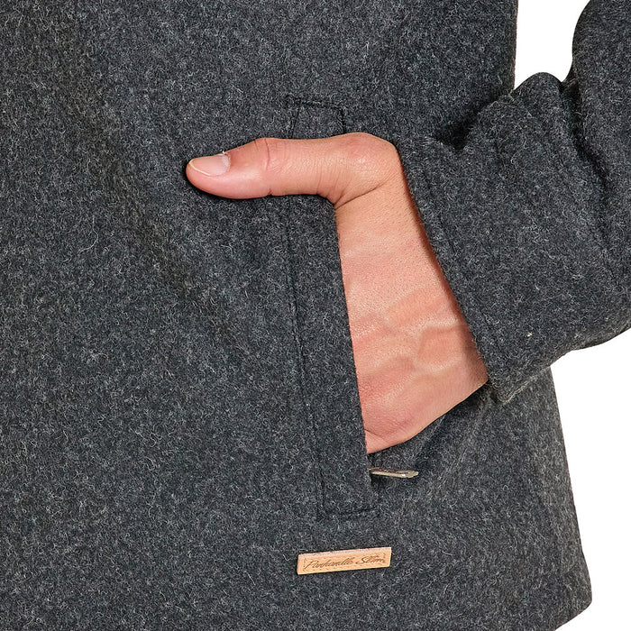Panhandle Men's Lincoln Wool Black Coat