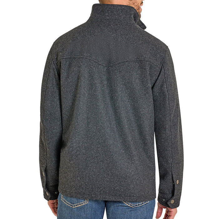 Panhandle Men's Lincoln Wool Black Coat