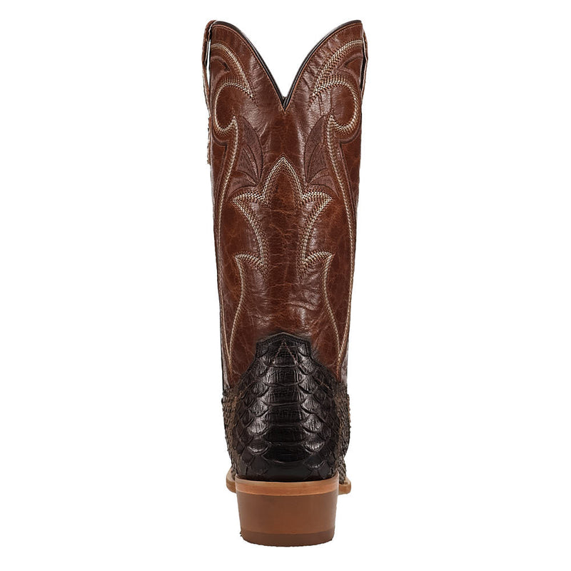 Dan Post Men's Stryke Bay Apache Snake Skin 13in Brown Top Boots