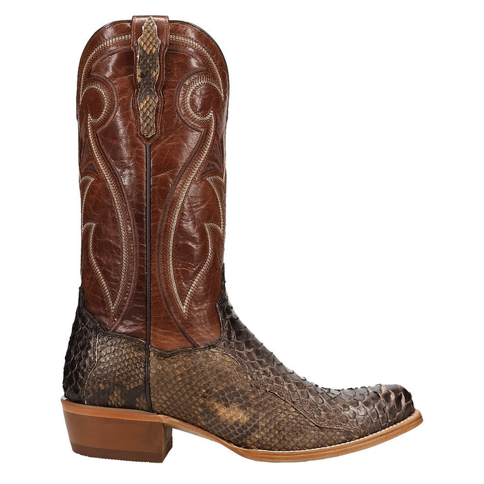 Dan Post Men's Stryke Bay Apache Python 13in Brown Top