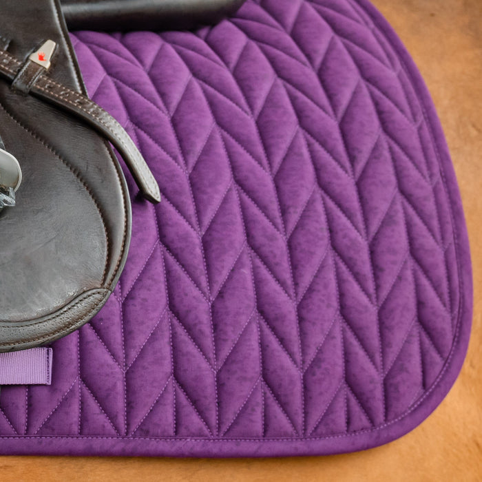 Horseware Ireland Amigo Winterberry Purple English Jumping Saddle Pad