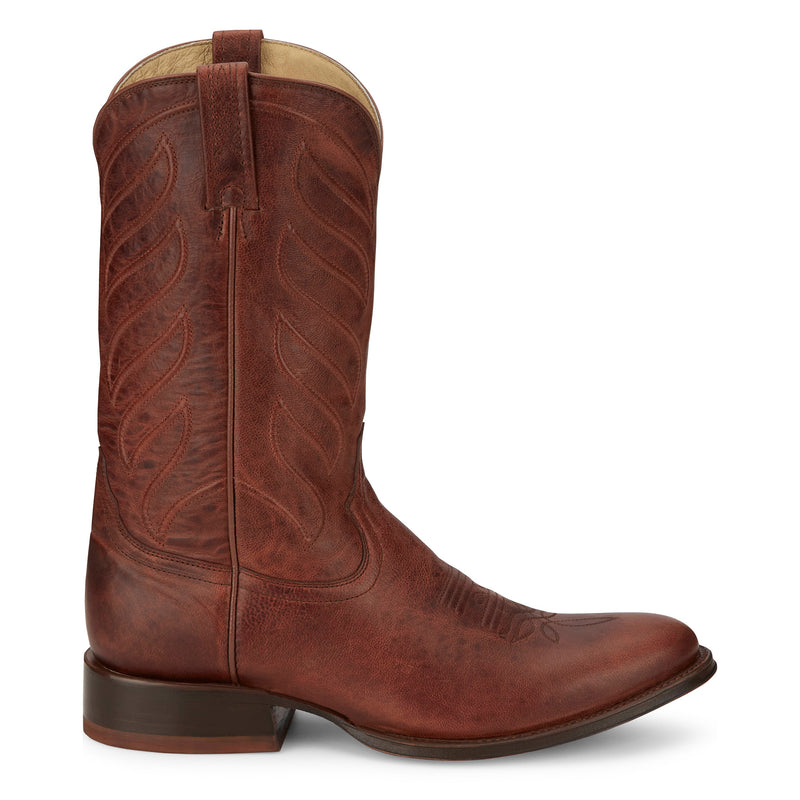 Tony Lama Men`s Lenado Cognac Goat 12in Goat Top