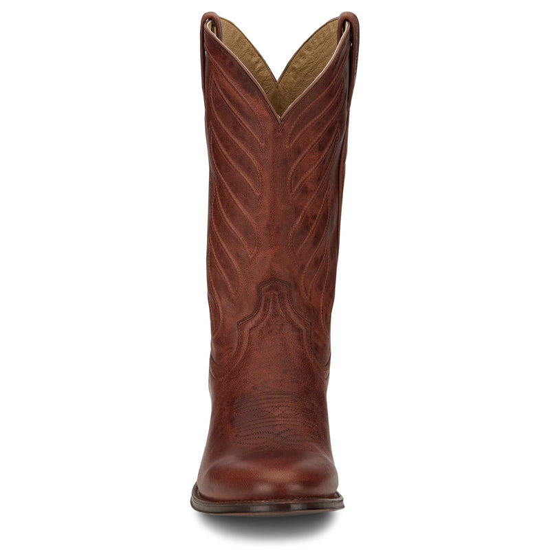 Tony Lama Men`s Lenado Cognac Goat 12in Goat Top