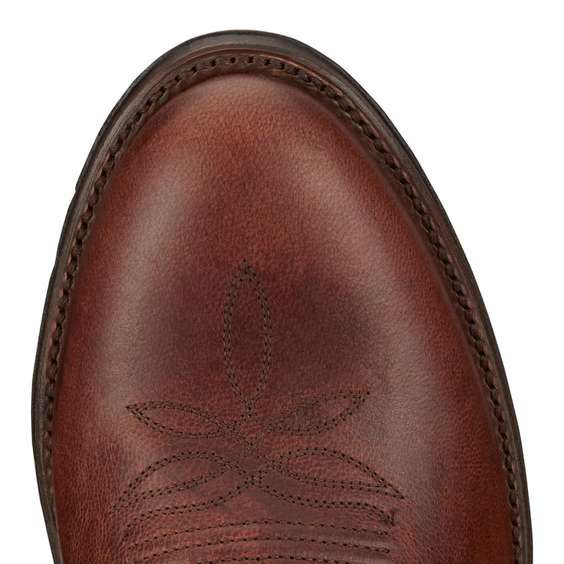 Tony Lama Men`s Lenado Cognac Goat 12in Goat Top