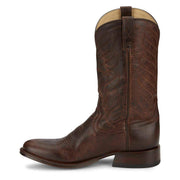 Tony Lama Men`s Lenado Brown Goat 12in Goat Top