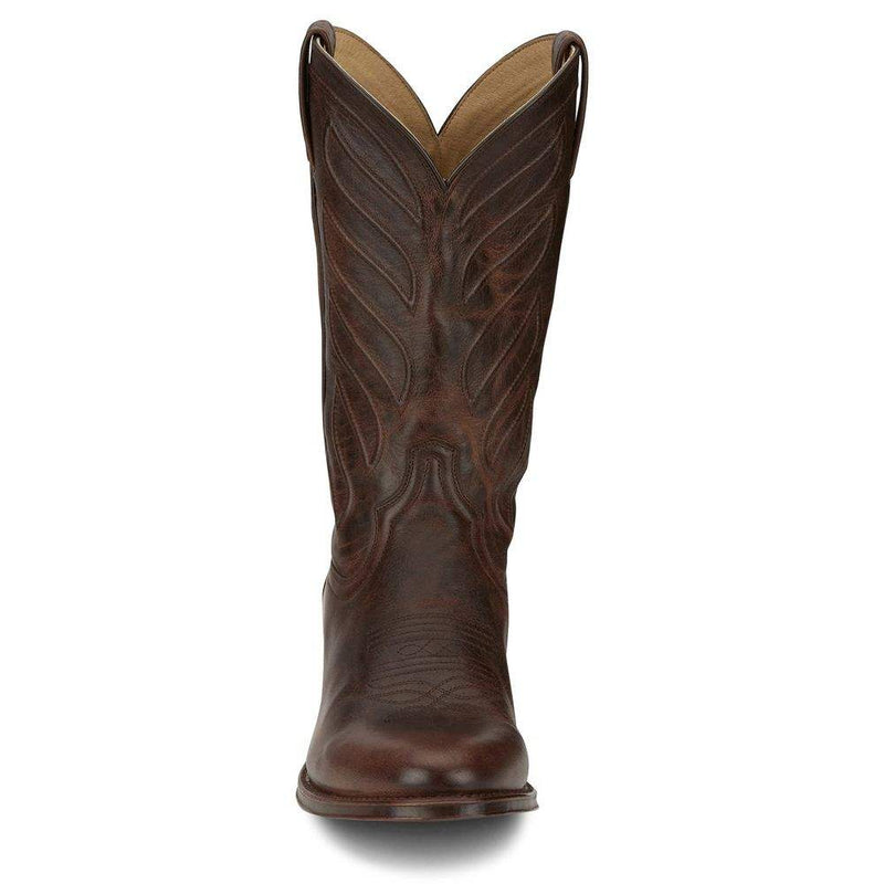 Tony Lama Men`s Lenado Brown Goat 12in Goat Top
