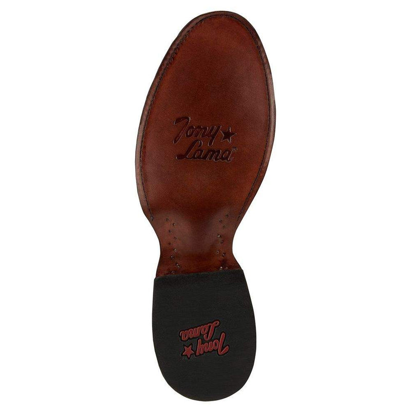 Tony Lama Men`s Lenado Brown Goat 12in Goat Top
