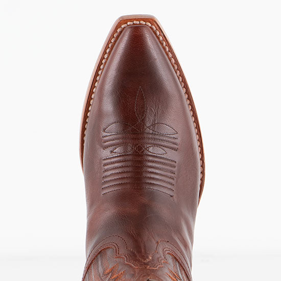 Tony Lama Cognac Areli Derby Booties
