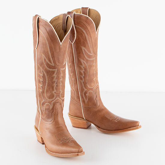 Tony Lama Bone Jess Derby Boots