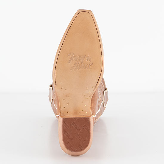 Tony Lama Bone Jess Derby Boots