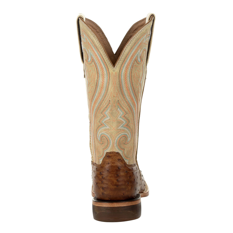 Durango Boots Women`s Full Quill Ostrich Sunset Wheat Boot