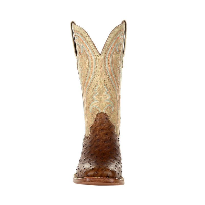 Durango Boots Women`s Full Quill Ostrich Sunset Wheat Boot