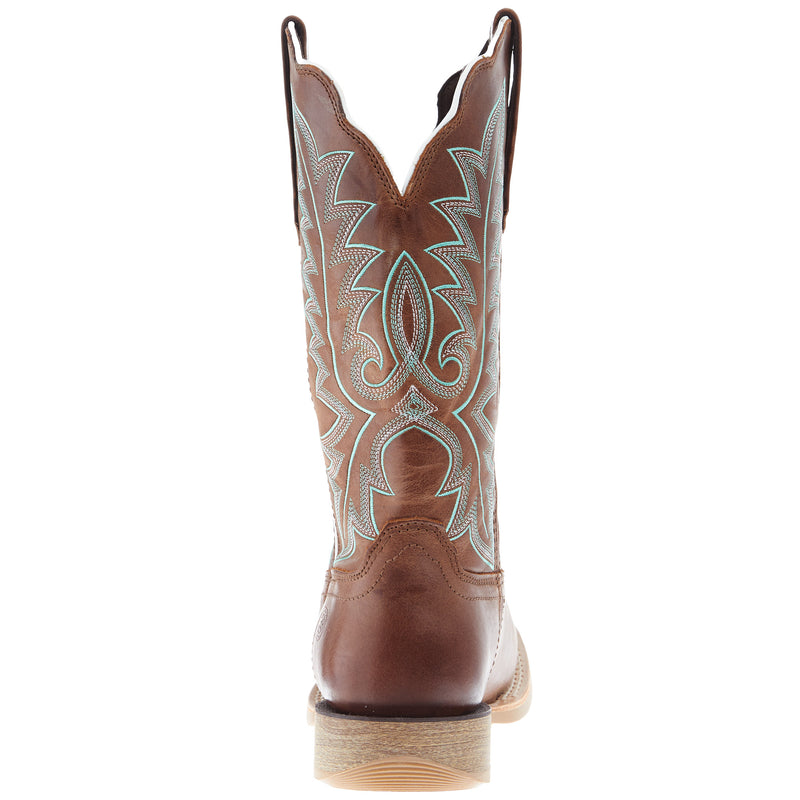 Durango Boots Women's Rebel Pro Burnished Sand Vamp 12in Burnished Sand Top Cowgirl Boot