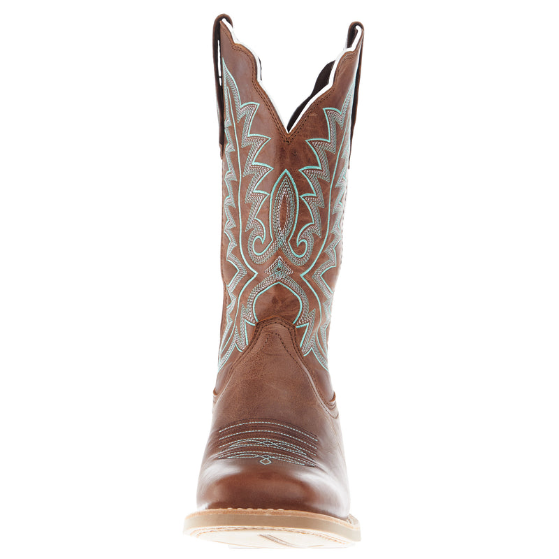 Durango Boots Women's Rebel Pro Burnished Sand Vamp 12in Burnished Sand Top Cowgirl Boot