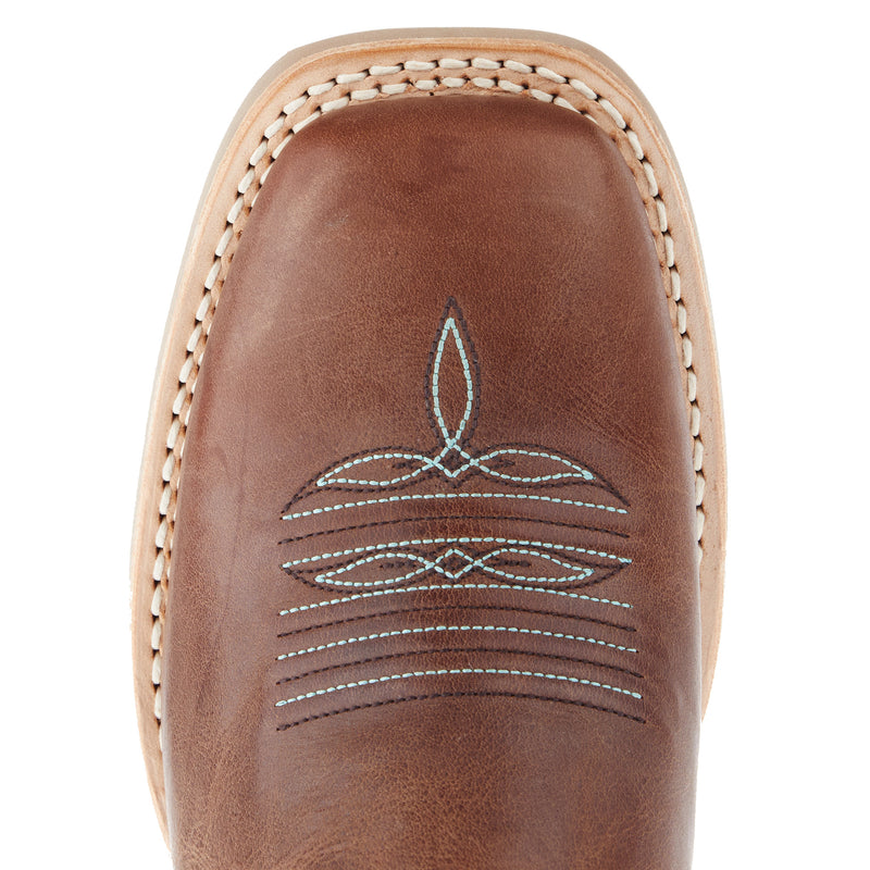 Durango Boots Women's Rebel Pro Burnished Sand Vamp 12in Burnished Sand Top Cowgirl Boot