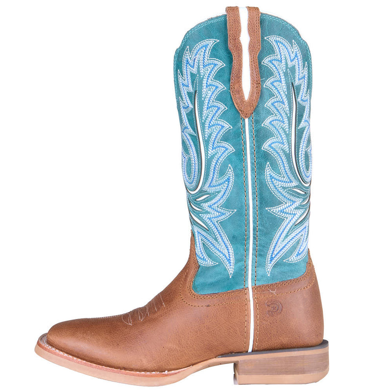 Durango Boots Women's Rebel Pro Gingersnap Vamp 12in Ocean Blue Top Boot