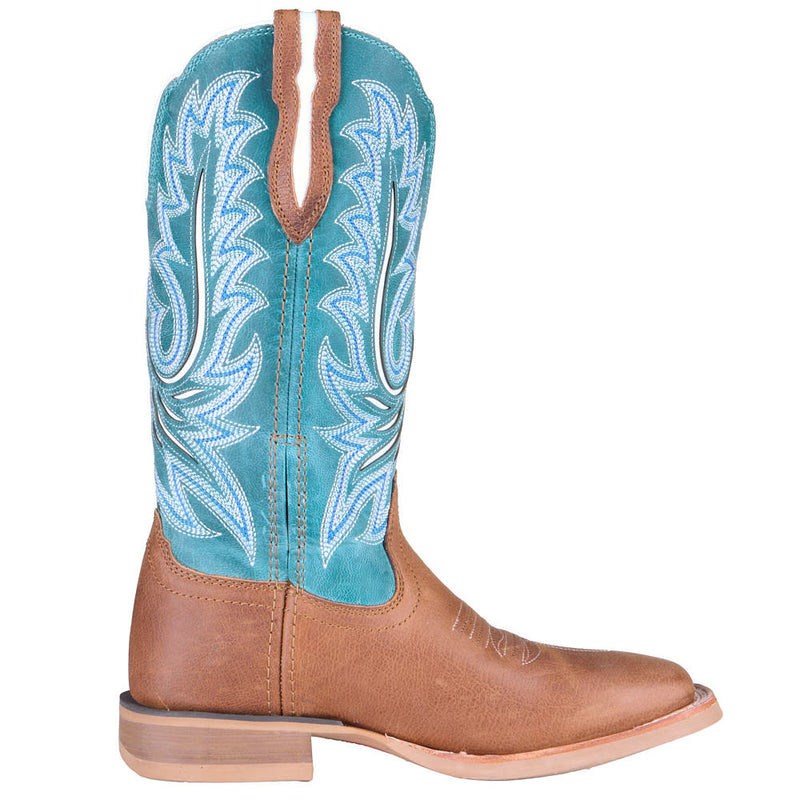 Durango Boots Women's Rebel Pro Gingersnap Vamp 12in Ocean Blue Top Boot