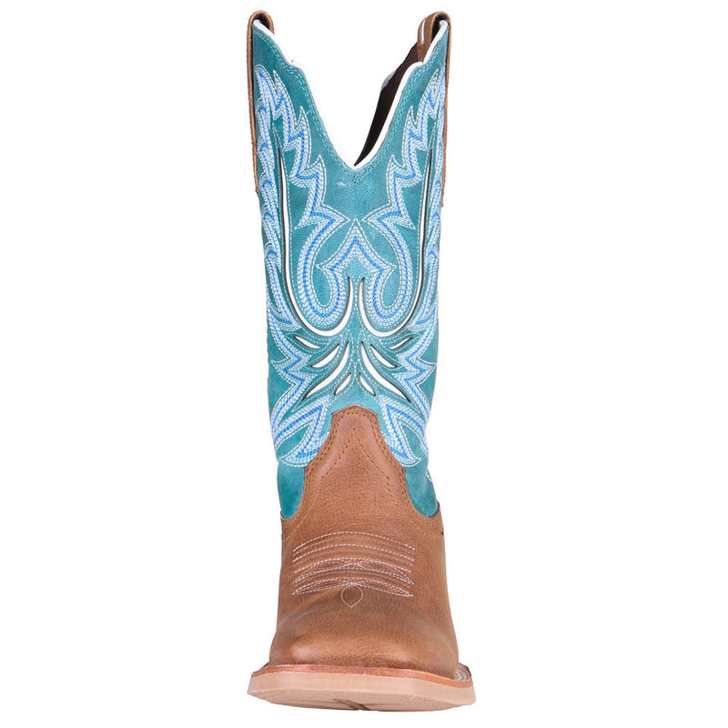 Durango Boots Women's Rebel Pro Gingersnap Vamp 12in Ocean Blue Top Boot
