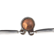 Tooley Bits Spurs Buckles Silver Engraved Floating Spade Short Shank Bit