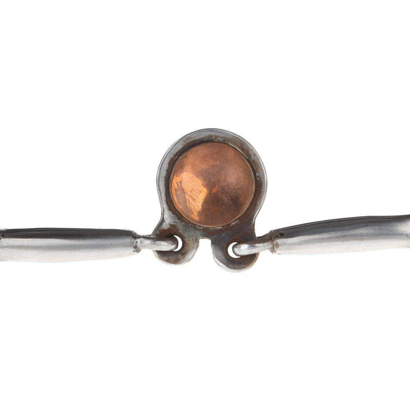 Tooley Bits Spurs Buckles Silver Engraved Floating Spade Short Shank Bit